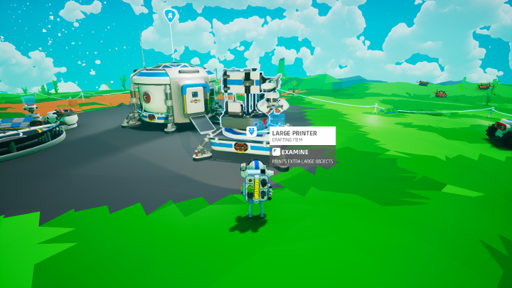 Large Printer przyda Ci się przez praktycznie całą rozgrywkę. - 5 kroków na początku rozgrywki w Astroneer - Astroneer - poradnik do gry