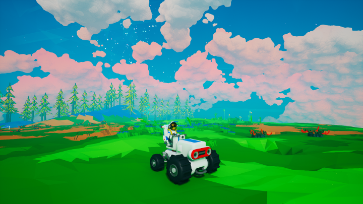 Tractor znacząco ułatwia rozgrywkę. - 5 kroków na początku rozgrywki w Astroneer - Astroneer - poradnik do gry