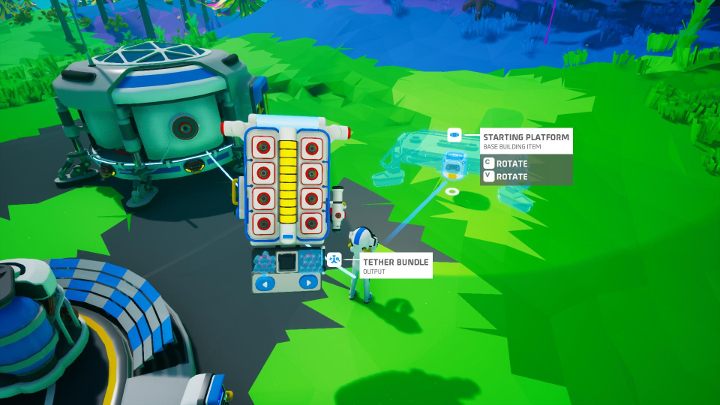 W pobliżu bazy umieść platformę startową. - Jak połączyć przewody z natleniaczem w Astroneer? - Astroneer - poradnik do gry