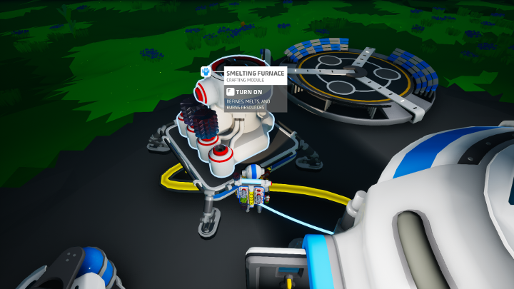 Na koniec wystarczy umieścić Lateryt w Przetapiarce. - Jak stworzyć Aluminium w Astroneer? - Astroneer - poradnik do gry