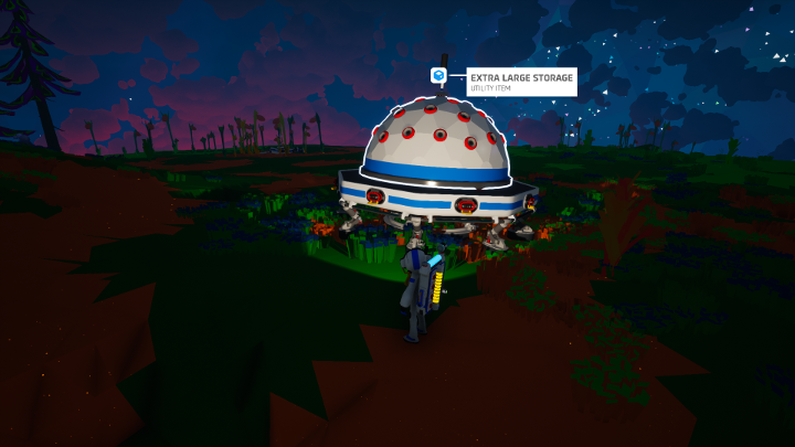 Extra Large Storage jest największym obiektem do przechowywania przedmiotów. - Jak przechowywać przedmioty w Astroneer? - Astroneer - poradnik do gry