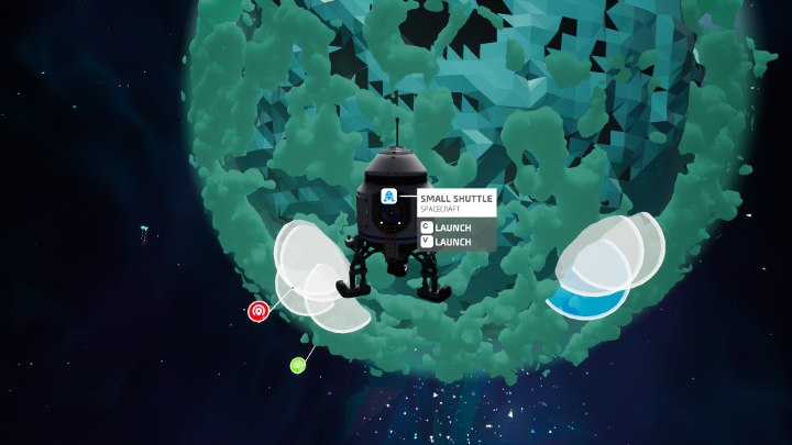 Półkola wystające z planety to miejsca, na których możesz wylądować. - Jak polecieć na inne planety w Astroneer? - Astroneer - poradnik do gry