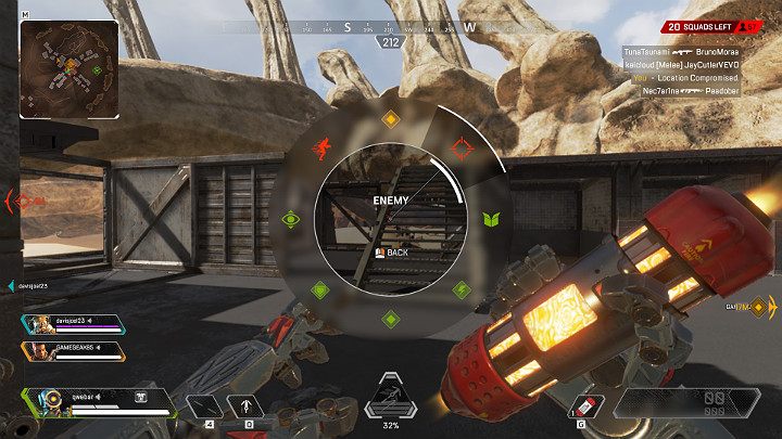 Dzięki systemowi oznaczeń unikniesz problemu z komunikacją - ale w które prawo? - Porady na start - jak grać w Apex Legends? - Apex Legends - poradnik do gry