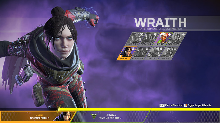 Wraith zalicza się do grupy Legend atakujących - Wraith - postacie w Apex Legends - Apex Legends - poradnik do gry