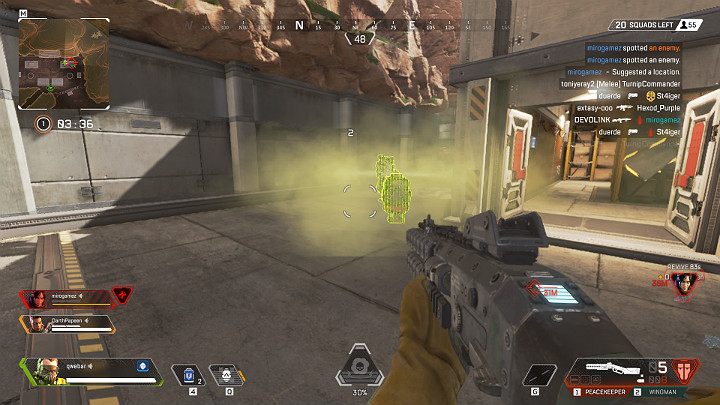 Zdolność pasywa Caustica umożliwia mu widzenie wrogów w oparach gazu Nox - Caustic - postacie w Apex Legends - Apex Legends - poradnik do gry