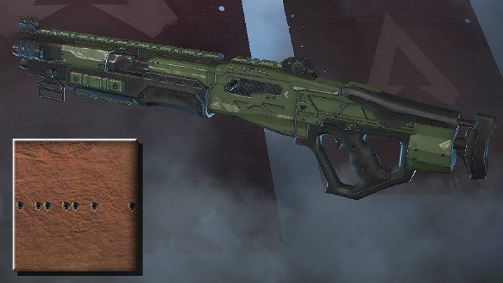 Powyższy screen ilustruje rozrzut pocisków dla broni Mastiff - Strzelby w Apex Legends - Apex Legends - poradnik do gry