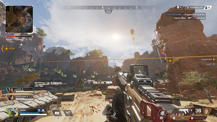 Trampoliny zapewniają Octane i całej jego drużynie niezwykłą mobilność - Octane - postacie w Apex Legends - Apex Legends - poradnik do gry