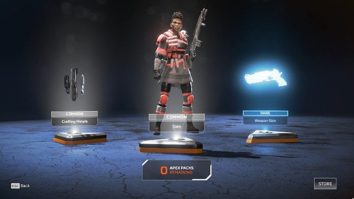 W pakiecie Apex znajdują się trzy przedmioty - Pakiety Apex Legends - Mikrotransakcje - Apex Legends - poradnik do gry
