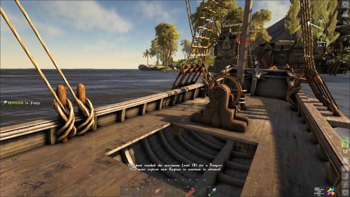 Okręt zdobywa punkty doświadczenia automatycznie za, na przykład, płynięcie. - Ulepszanie okrętu w Atlas - Atlas - poradnik do gry