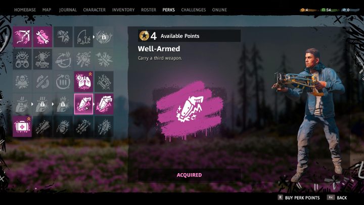 Talent Dobre uzbrojenie warto kupić na samym początku rozgrywki. - Porady na start do Far Cry New Dawn - Far Cry New Dawn - poradnik do gry