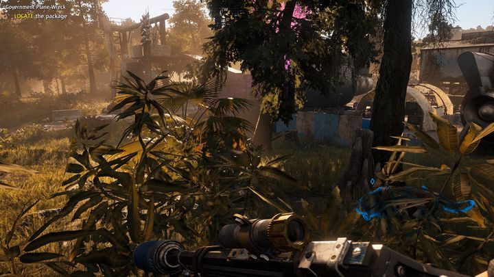 Duża część mapy pokryta jest wodą - Wrak samolotu rządowego - Wyprawa w Far Cry New Dawn - Far Cry New Dawn - poradnik do gry