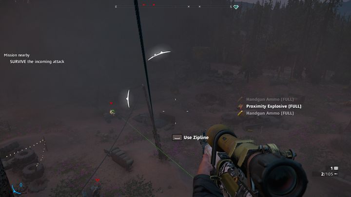 Ostatnim etapem zadania jest pokonanie grupy bandytów, która przywoła Nana - Pazury kruka, oczy orła | Zadania poboczne w Far Cry New Dawn - Far Cry New Dawn - poradnik do gry