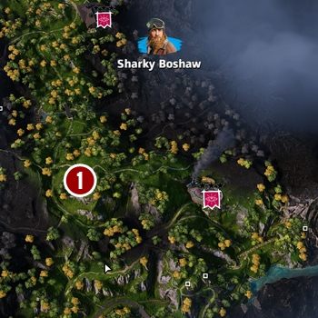 Po dotarciu na miejsce zlikwiduj znajdujących się tam bandytów - Niech Płoną | Ukryte skarby w Far Cry New Dawn - Far Cry New Dawn - poradnik do gry