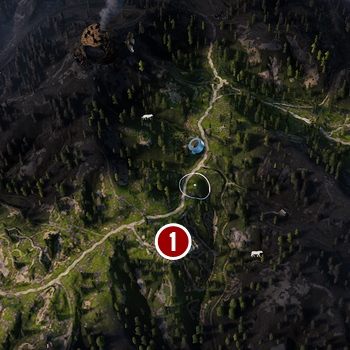 Na miejscu trafisz na dwuosobowy oddział bandytów - Trening Strzelecki | Ukryte skarby w Far Cry New Dawn - Far Cry New Dawn - poradnik do gry