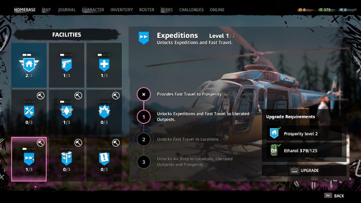 Przepis jest prosty - ulepszaj obiekt o nazwie Wyprawy. - Jak odblokować szybką podróż w Far Cry New Dawn? - Far Cry New Dawn - poradnik do gry