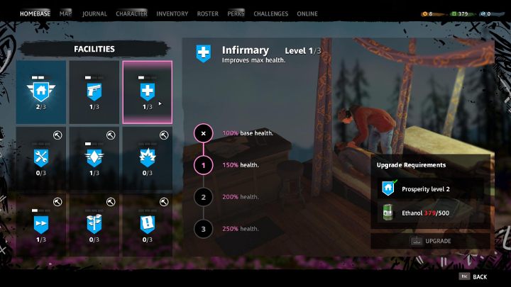 Maksymalne zdrowie zwiększa się w budynku o nazwie Punkt medyczny. - Jak zwiększyć poziom zdrowia w Far Cry New Dawn? - Far Cry New Dawn - poradnik do gry