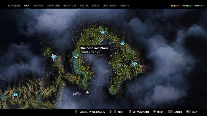 Ukryte skarby są rozsiane po całej mapie. - Jak zdobywać punkty talentów w Far Cry New Dawn? - Far Cry New Dawn - poradnik do gry