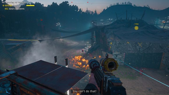 Drugą opcją jest wysadzenie samochodów - Gdzie matek sześć... | Zadania poboczne w Far Cry New Dawn - Far Cry New Dawn - poradnik do gry
