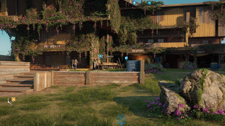 W Prosperity możesz tworzyć broń i pojazdy, a także wylatywać na wyprawy. - Ulepszanie Prosperity w Far Cry New Dawn - Far Cry New Dawn - poradnik do gry