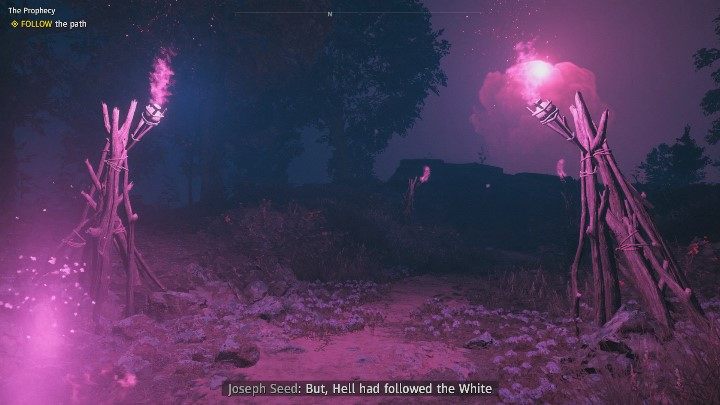 Po rozwiązaniu wszystkich zagadek, automatycznie zostanie oznaczony kolejny cel misji - Sekret Nowego Edenu i Proroctwo | Solucja Far Cry New Dawn - Far Cry New Dawn - poradnik do gry