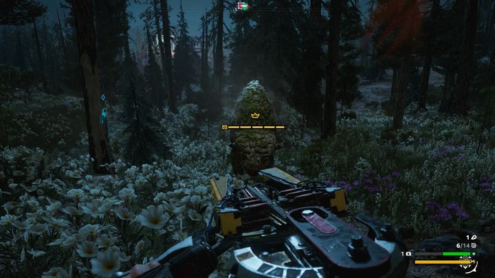 Na powyższej mapie kolorem czerwonym oznaczone zostały monstrualne zwierzęta, natomiast na niebiesko - drapieżniki - Drapieżniki i monstrualne zwierzęta - Mapa Far Cry New Dawn - Far Cry New Dawn - poradnik do gry