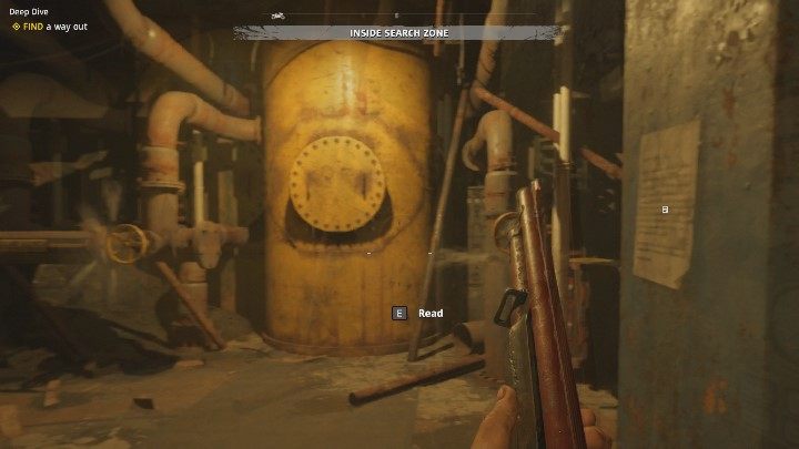 Szybko trafisz do pomieszczenia z rurami - Głębokie wody | Zadania specjalistów w Far Cry New Dawn - Far Cry New Dawn - poradnik do gry