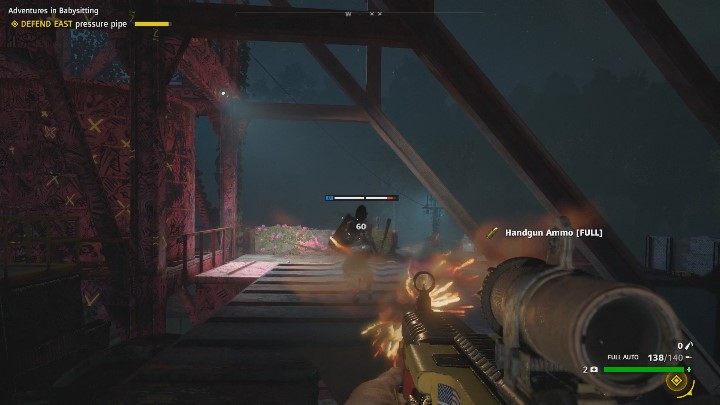 W ostatnim etapie misji będziesz atakowany z dwóch stron - Przygody podczas opieki nad dzieckiem | Zadania specjalistów w Far Cry New Dawn - Far Cry New Dawn - poradnik do gry