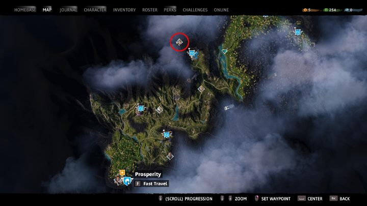 Dzik Horatio znajduje się niedaleko posterunku o nazwie Magazyn. - Spluwy do wynajęcia w Far Cry New Dawn - Far Cry New Dawn - poradnik do gry