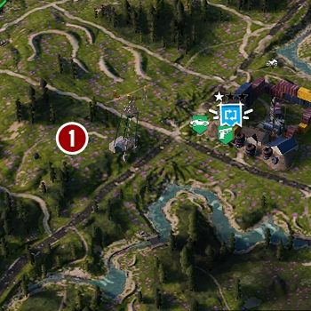 Nieopodal pierwszego posterunku, który możesz odbić znajduje się zniszczone miasteczko - Tysiąc słów | Zadania poboczne w Far Cry New Dawn - Far Cry New Dawn - poradnik do gry