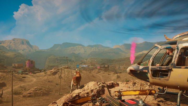 W obrębie punktów zrzutu znajdziesz budynki z zamontowanymi na dachu karabinami stacjonarnymi, które możesz wykorzystać do obrony - Most Navajo - Wyprawa w Far Cry New Dawn - Far Cry New Dawn - poradnik do gry