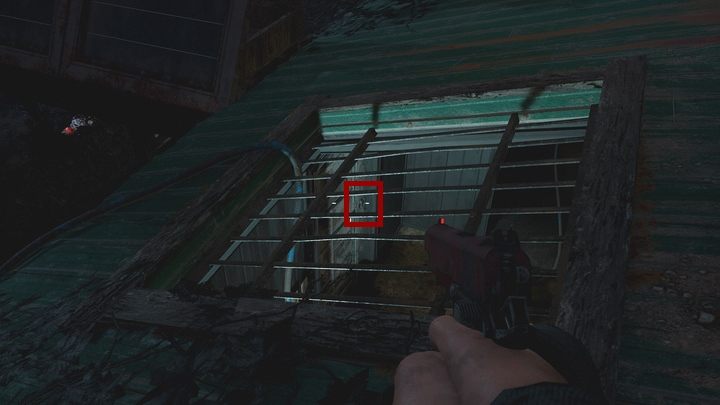 Gdy dostaniesz się na dach od razu rzuci ci się w oczy krata - Poza kontrolą | Ukryte skarby w Far Cry New Dawn - Far Cry New Dawn - poradnik do gry