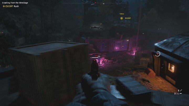 Kontynuuj drogę w stronę znacznika misji - Wyczołgując się z wraku | Solucja Far Cry New Dawn - Far Cry New Dawn - poradnik do gry