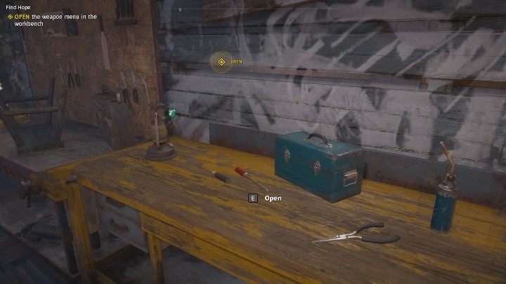 Po rozpoczęciu misji, kieruj się wzdłuż rzeki, aż trafisz na zrujnowany dom - Znajdź nadzieję i Przygotuj się | Solucja Far Cry New Dawn - Far Cry New Dawn - poradnik do gry