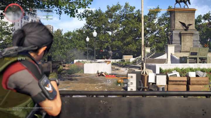 Podczas misji w ramach Public Execution trzeba chronić zakładników przed ostrzałem. - Publiczna egzekucja i Operacja ratunkowa w Division 2 - The Division 2 - poradnik do gry