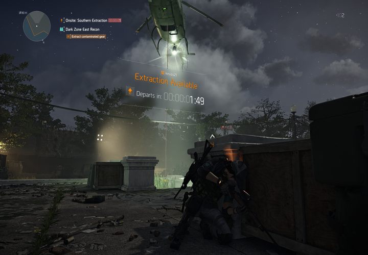 Jedyna możliwość na uzyskanie dobrego ekwipunku ze Strefy Mroku jest transport helikopterem. - Strefy Mroku w Division 2 - The Division 2 - poradnik do gry