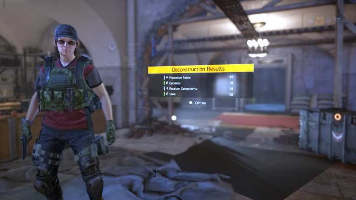 Rozmontowywanie to najlepszy sposób na pozyskiwanie komponentów do rzemiosła. - Czy lepiej rozmontowywać, sprzedawać czy oddawać przedmioty w The Division 2? - The Division 2 - poradnik do gry