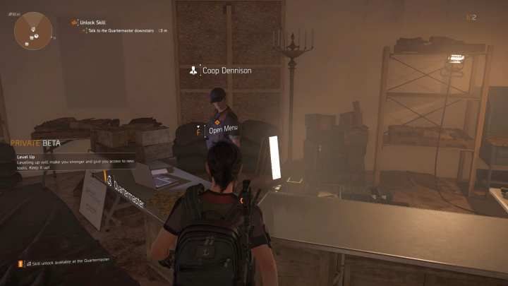 Kwatermistrz to jedna z najważniejszych postaci wewnątrz Bazy Operacyjnej. - Biały Dom | Baza operacyjna i osady w The Division 2 - The Division 2 - poradnik do gry