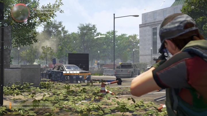 Odpowiedni dobór broni ma olbrzymie znaczenie - tutaj snajperka na otwartym terenie. - Walka w Division 2 - jak radzić sobie z przeciwnikami? - The Division 2 - poradnik do gry