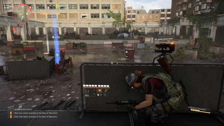 Wieżyczka świetnie sprawdzi się w odciąganiu uwagi wrogów od Twojej postaci. - Walka w Division 2 - jak radzić sobie z przeciwnikami? - The Division 2 - poradnik do gry