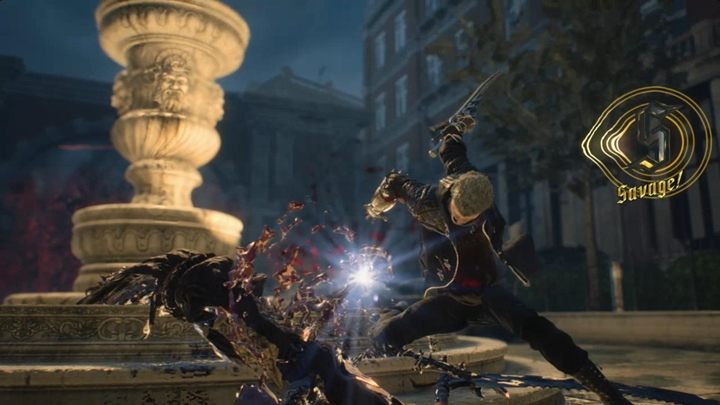 Wróć do rozgałęzienia i idź w lewo - Misja 02 - Klifot - Solucja Devil May Cry 5 - Devil May Cry 5 - poradnik do gry