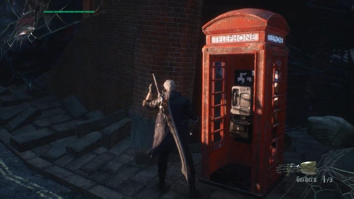 Po wygranej potyczki wróć do narośli i usuń ją - Misja 02 - Klifot - Solucja Devil May Cry 5 - Devil May Cry 5 - poradnik do gry