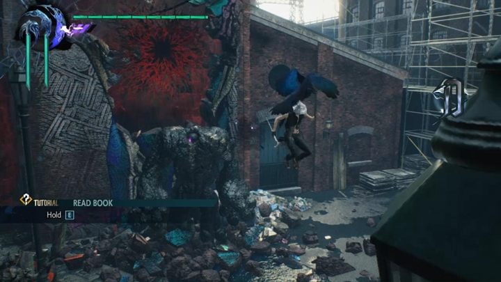 Biegnij przed siebie i podnieś Młode Nidhogga - Misja 04 - V - Solucja Devil May Cry 5 - Devil May Cry 5 - poradnik do gry
