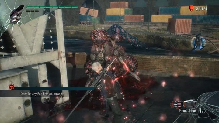 Tym razem, musisz zniszczyć czerwone empusy, nim te uciekną - Tajna misja 02 w Devil May Cry 5 - Devil May Cry 5 - poradnik do gry