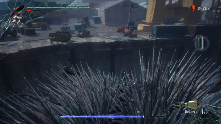 Będąc na grzbiecie, będziesz narażony na kilka ataków - Misja 06 - Stalowe zderzenie - Solucja Devil May Cry 5 - Devil May Cry 5 - poradnik do gry