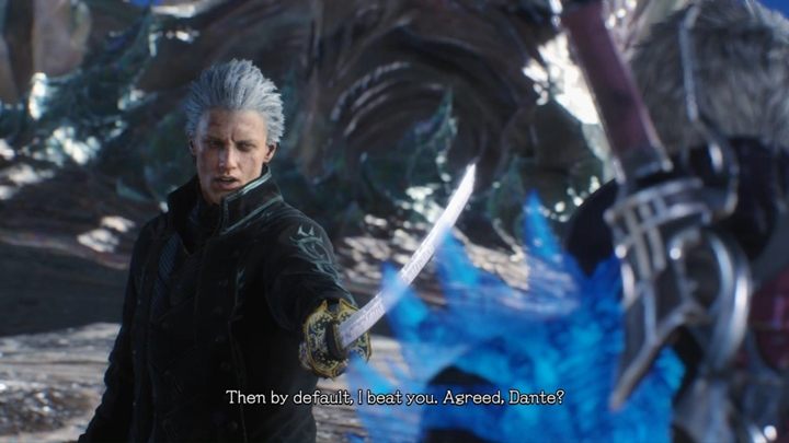 Z Vergilem przyjdzie ci się zmierzyć podczas dwóch ostatnich misji - Vergil - Boss w Devil May Cry 5 - Devil May Cry 5 - poradnik do gry