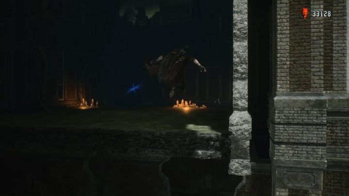 Kieruj się teraz w dół budynku i zeskocz na poziom poniżej - Misja 11 - Powód - Solucja Devil May Cry 5 - Devil May Cry 5 - poradnik do gry