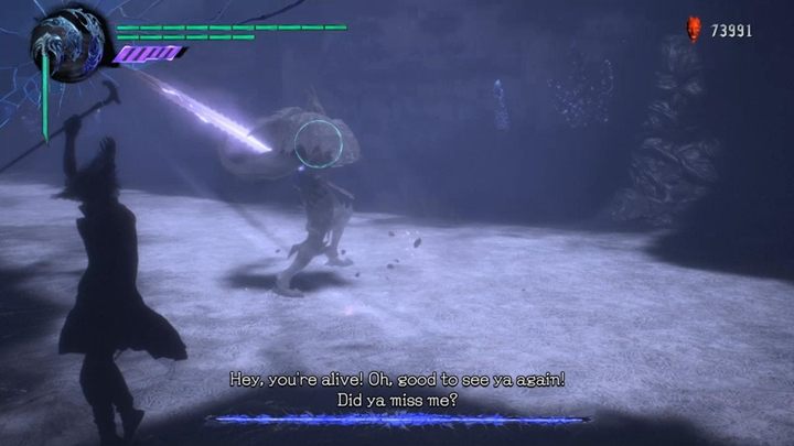 W środku znajdziesz bańki z twoimi sojusznikami - Misja 14 - Rozdroże - V - Solucja Devil May Cry 5 - Devil May Cry 5 - poradnik do gry