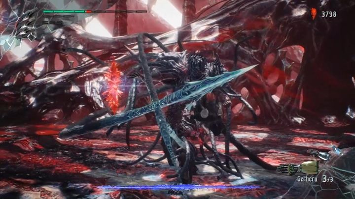 Po walce, Urizen wstanie z tronu, by cię osobiście zabić - Urizen (Misja 08) - Boss w Devil May Cry 5 - Devil May Cry 5 - poradnik do gry