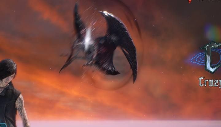 Świetna taktyka Cienia to podrzucanie przeciwników i kontynuowanie ataku z użyciem gilotyny - V - Umiejętności na start w Devil May Cry 5 - Devil May Cry 5 - poradnik do gry