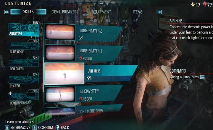 Zdolności - Umiejętności Nero w Devil May Cry 5 - Devil May Cry 5 - poradnik do gry